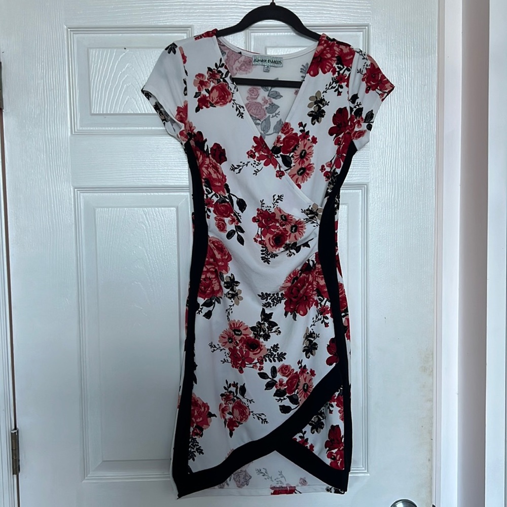 Floral bodycon dress
